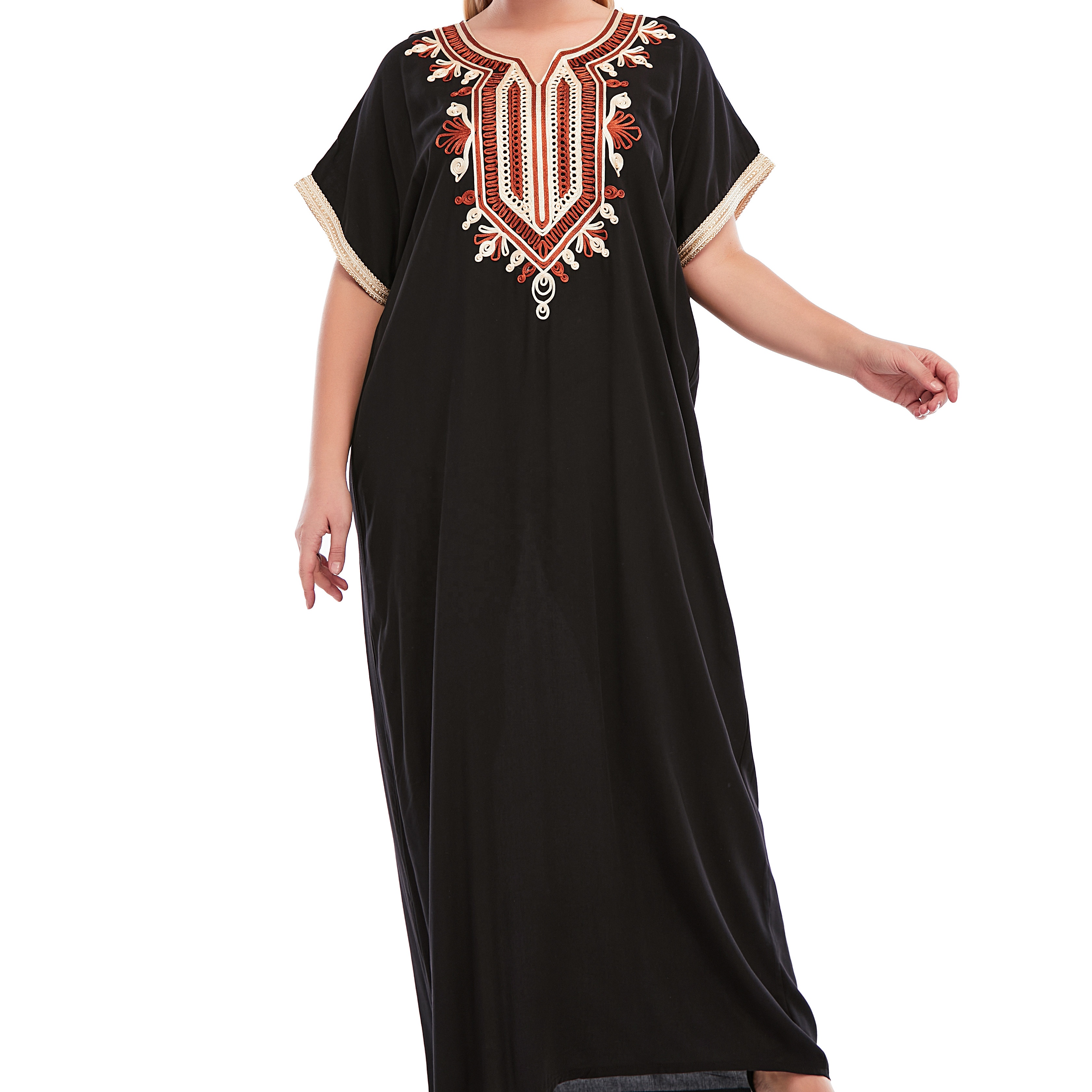 Tanzania Islamic Abaya Hot sale dashiki african ladies plus size african robe maxi boubou bazin embroidery design abaya dress