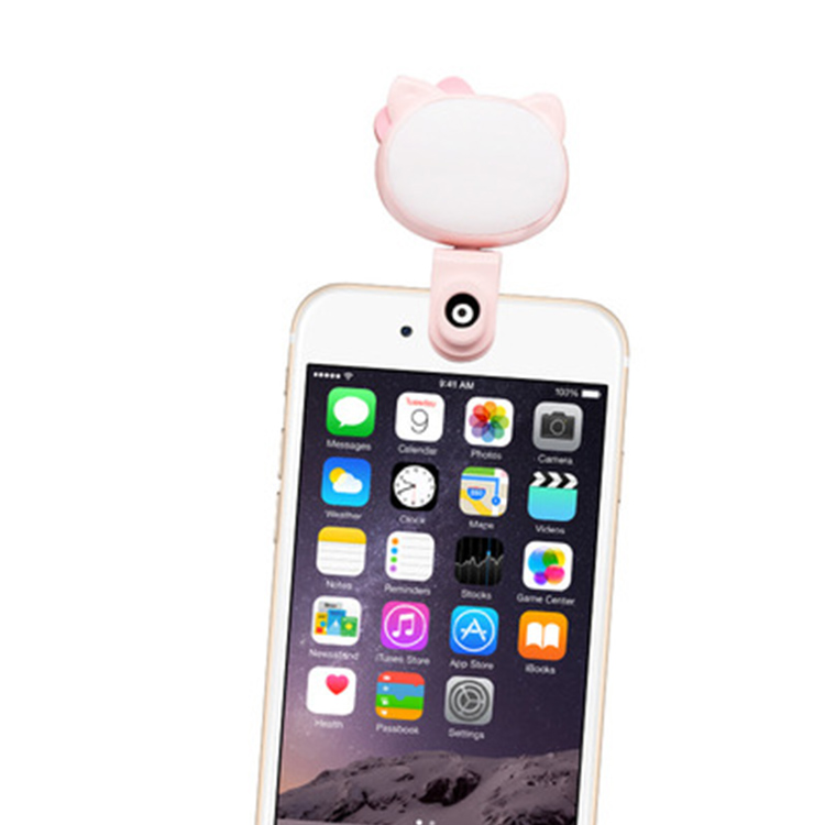 Wide-angle Special Effects Lens Three-dimensional Fill Light Mini Touch Selfie Fill Light