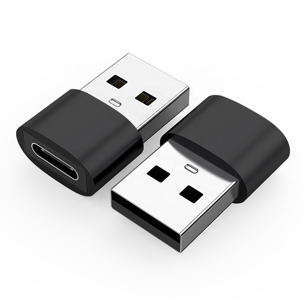Переходник из алюминиевого сплава Hoveyo Type C «Мама»-«папа» USB2.0, зарядный преобразователь типа c, адаптер USB C