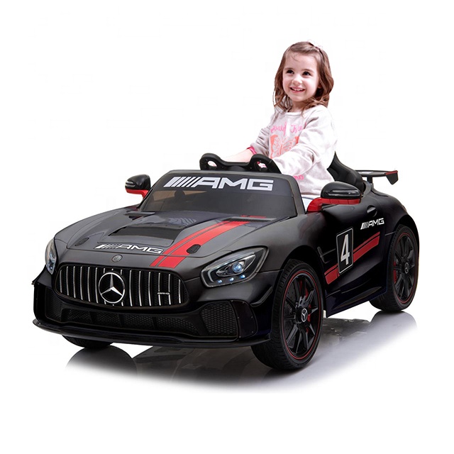 Лицензированный детский автомобиль Mercedes Benz на колесах, электрический автомобиль для детей 12 В, Детский Электрический автомобиль на продажу