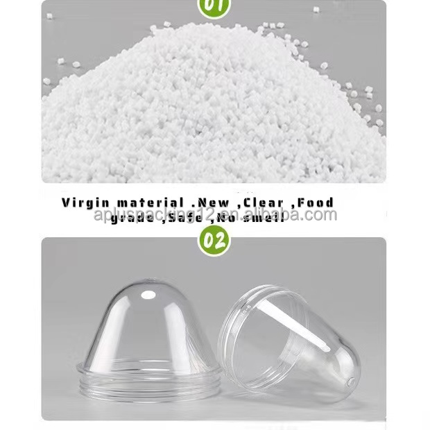 55* 106 Mm 6 Oz 180 Ml Round Plastic Spice Herb Powder Shaker Clear Plastic Spice Jar Clear Airtight Plastic Jars