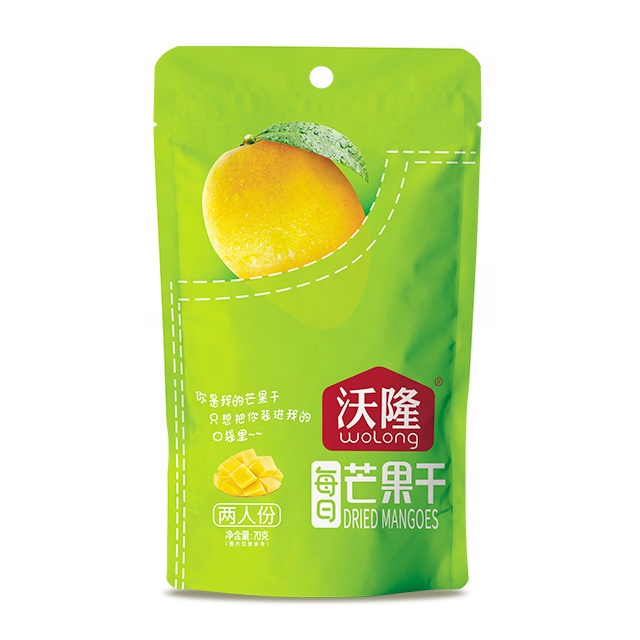 High Quality Chinese Snacks Soft Dried Mango, 70g healthy snacks and dried fruit