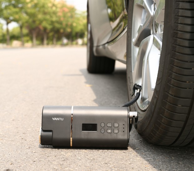 YANTU A05 2020 New Arrivals 150 PSI Automatic Digital Tyre Inflator Pump Mini 12V Portable Car Air Compressor