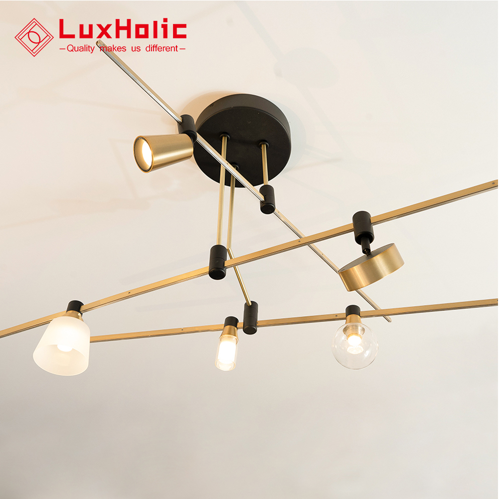 LuxHolic 2021 новый дизайн высокое качество алюминия светодиодный Потолочный подвесной светильник Современный 24V безопасность напряжение DIY светодиодный подвесной светильник