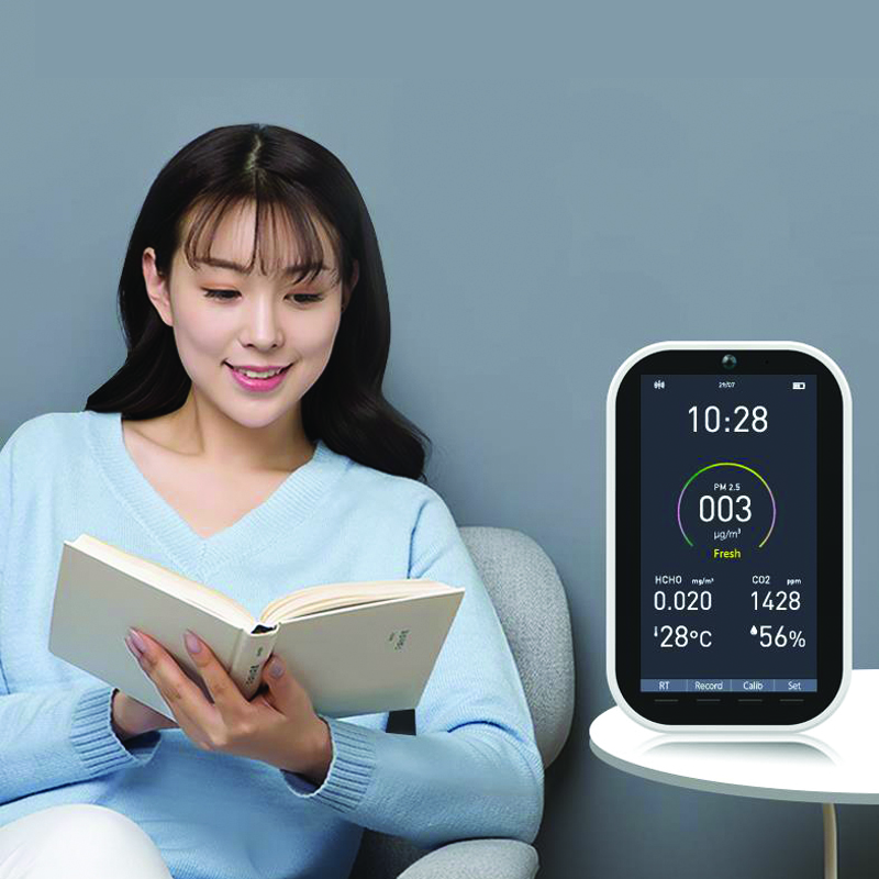 IQ качество воздуха в помещении PM2.5 детектор HCHO датчик формальдегида CO2 передатчик