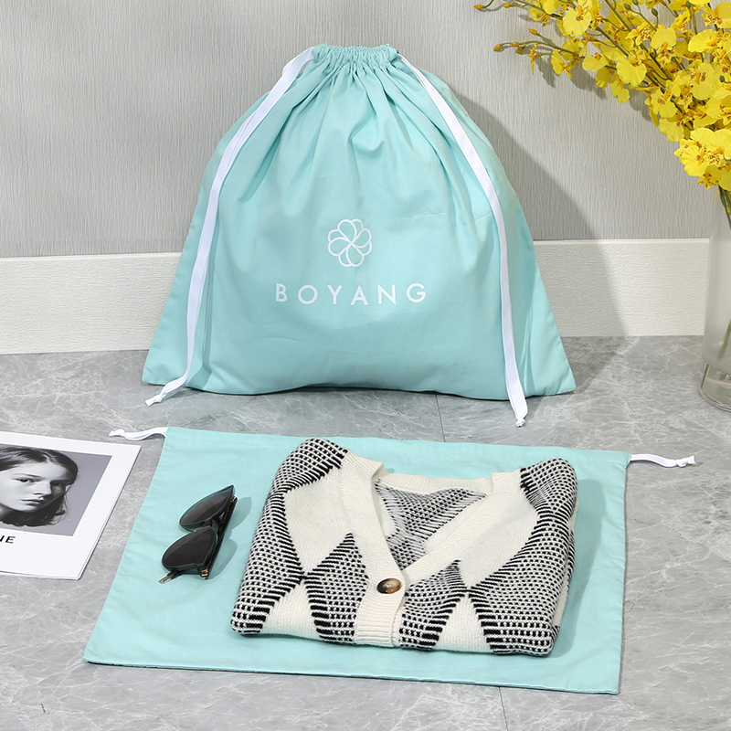 Custom Clothes Storage Bag Dust Clothing Bags Drawstring
