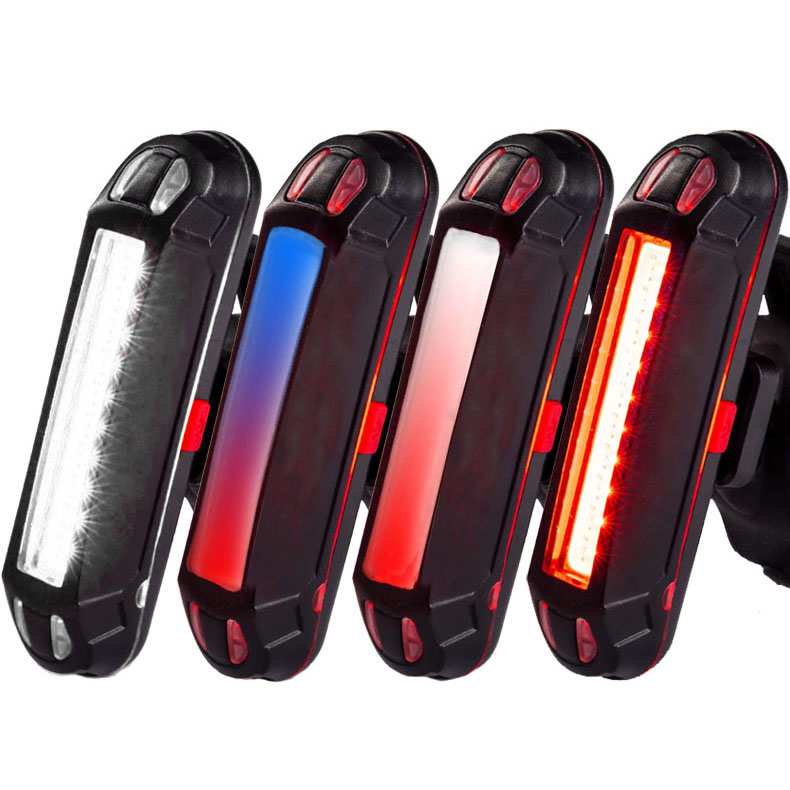 Прямая поставка, задний фонарь для велосипеда, зарядка через USB, светодиодный задний фонарь, водонепроницаемый задний фонарь для горного и дорожного велосипеда, мигающий задний фонарь