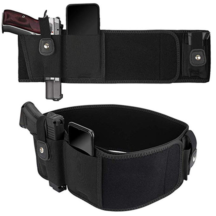 Belly Band кобура для скрытого ношения, женский пояс Магнитный револьвер ручной пистолет кобура