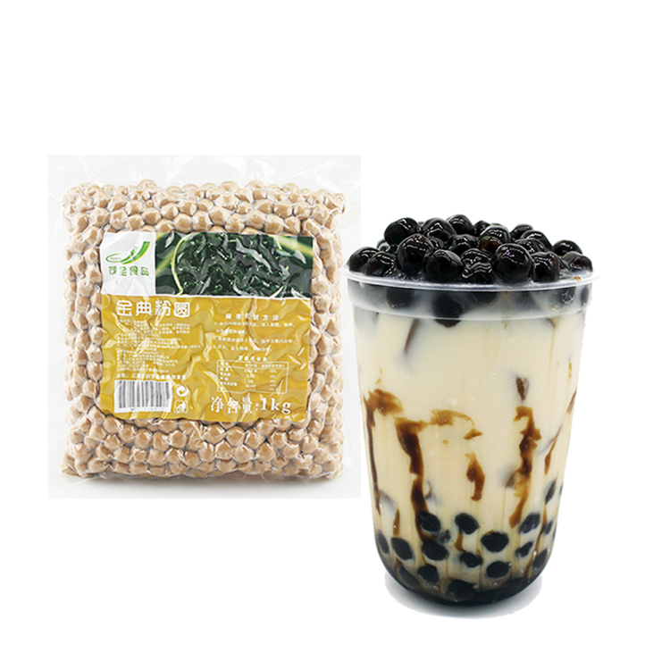 Тайваньский черный жемчуг Boba Tapioca для Пузырькового чая