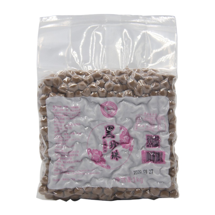 Лидер продаж, жемчужины Tapioca черного цвета, попрыгивающий шар, сырье из коричневого сахара для Пузырькового молока, чая, Хрустальный жемчуг, безалкогольный напиток