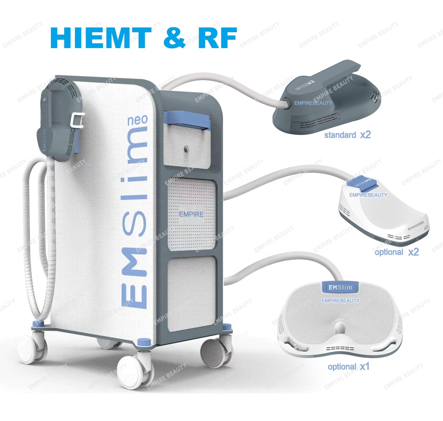 Большая Акция! EMSLIM Neo RF машина для скульптуры тела, 2 ручки, 4 ручки, 5 ручек на выбор