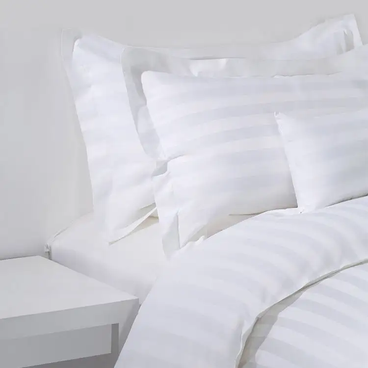 verified supplier 5 star 4pcs 100% Cotton bedsheets Linen full cheap Cover flat Bed sheets Hotel duvet Bedding Set for bed sheet