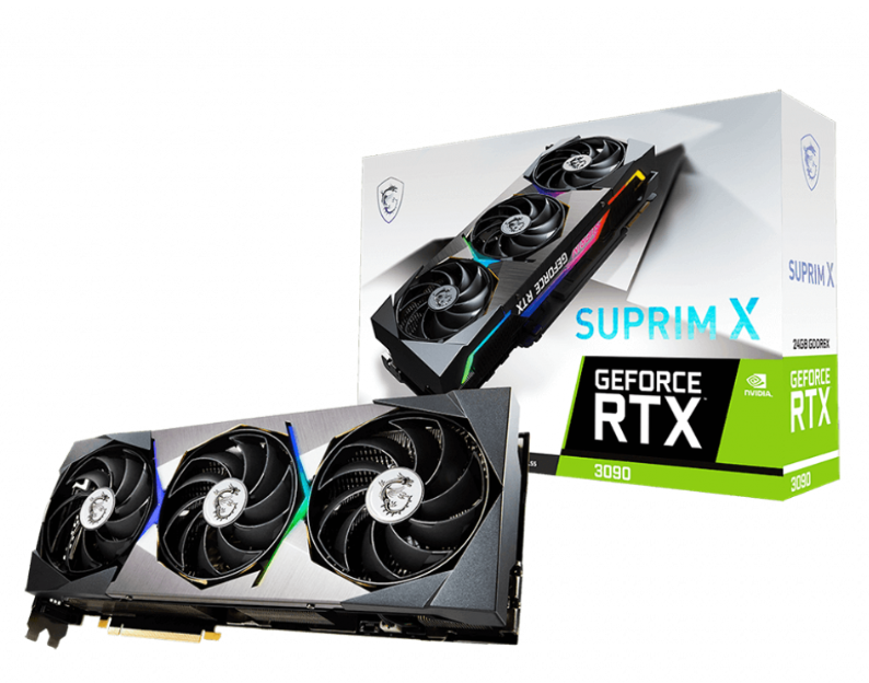 Видеокарта GeForce RTX 3090 SUPRIM X 6G