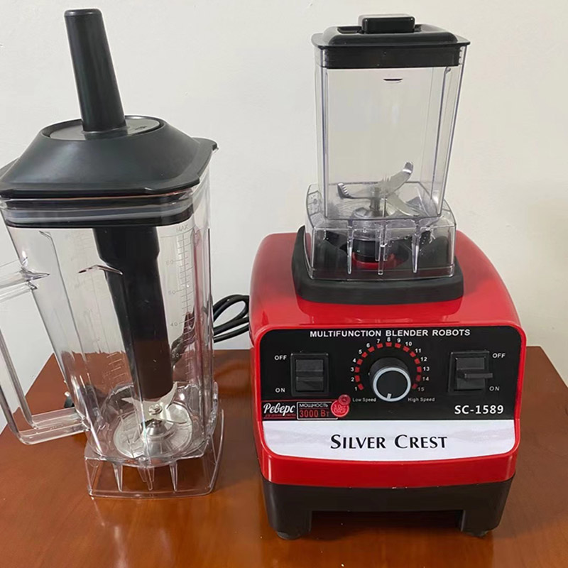 2 in 1blender 2 cup silver crest 4500 watt commerial blender SC-1589