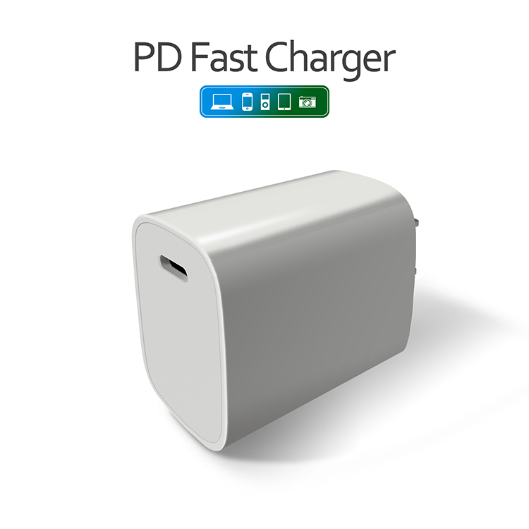 18 Вт USB-C адаптер питания pd зарядное устройство для iPhone 12 и Android
