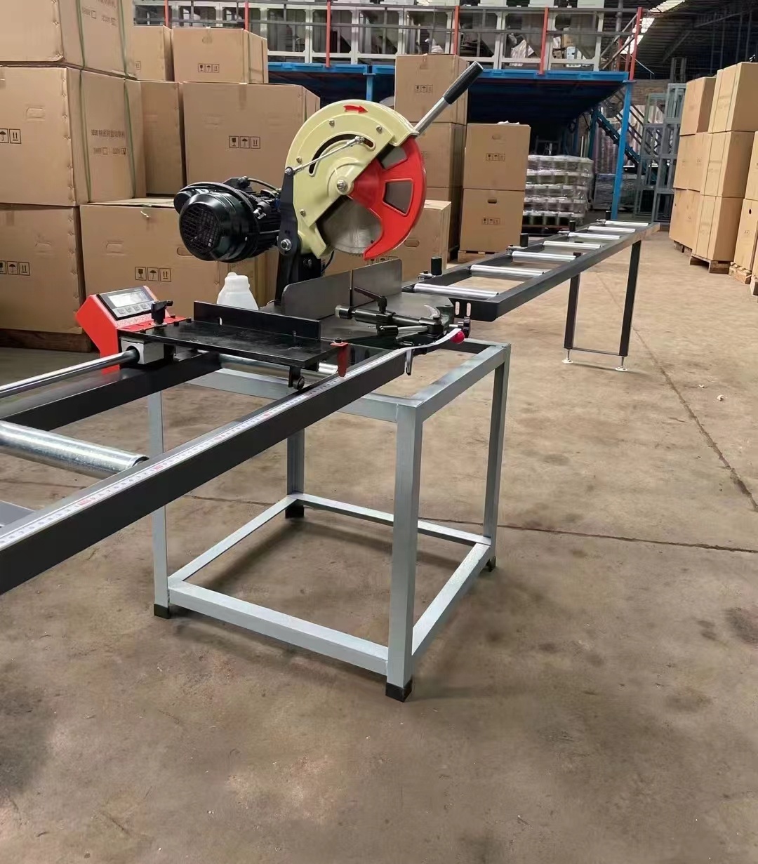 High-Precision 12-Inch Aluminum Miter Saw with Customizable Cutting Solutions