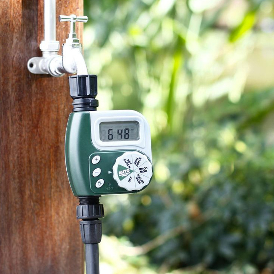 US/EU/UK Plug Digital Programmable Water Timer Automatic Irrigation Controller One Outlet Single-Dial Hose flow Watering-timers