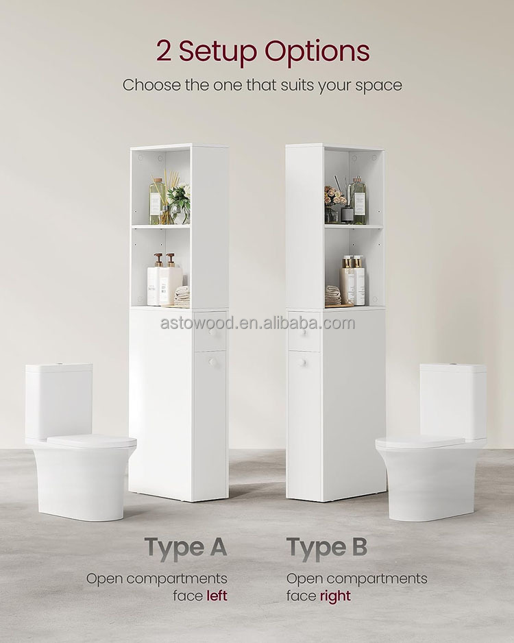 Modern Toilet Bathroom Vanity Cabinets Bathroom Furnituref or Small Spaces