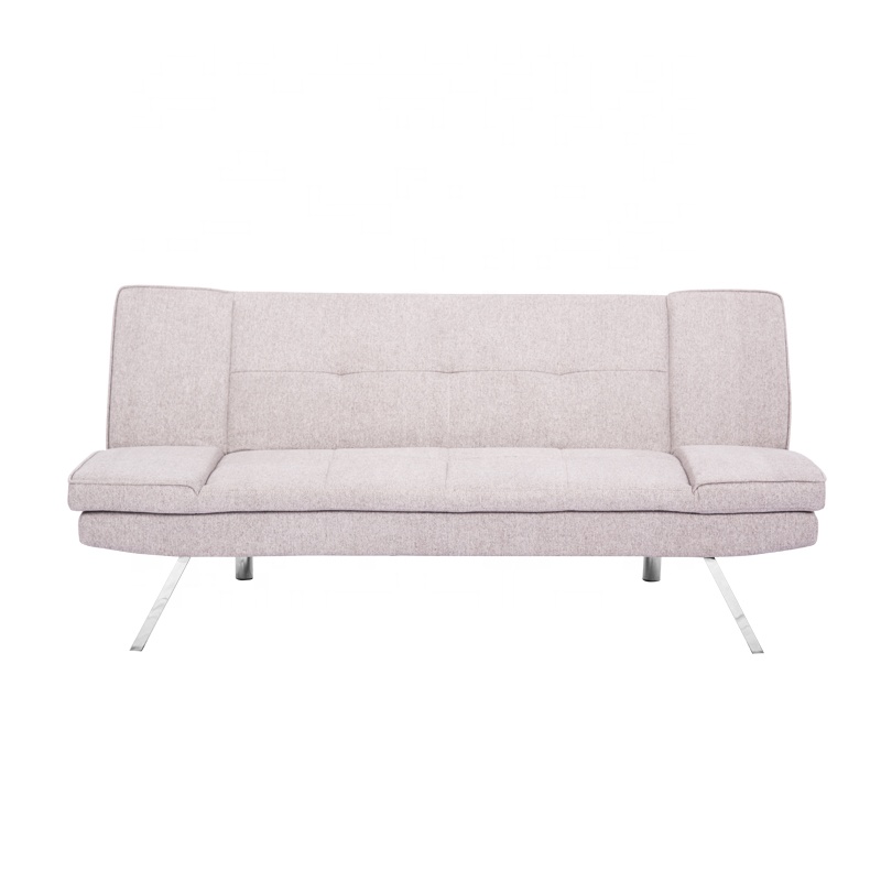 Серый тканевый диван-кровать Futon, диван-кровать, офисная мебель, диван для гостиной, двухместный диван