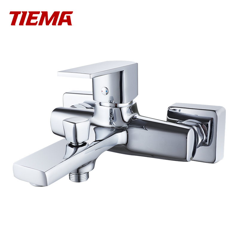 TIEMA brand new arrival cheap hot hold water brass bathroom bathtub shower faucet mixer