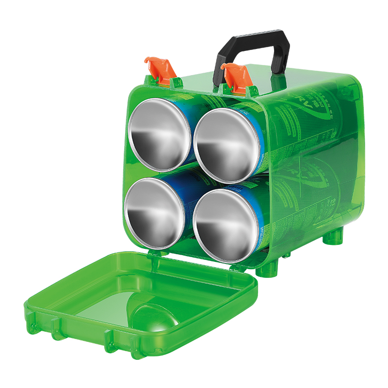 BRS High Strength Polycarbonate Travel Camping Picnic Power Gas Tank Unit Bin Bottle Case Outdoor Energy Warehouse BRS-Q5