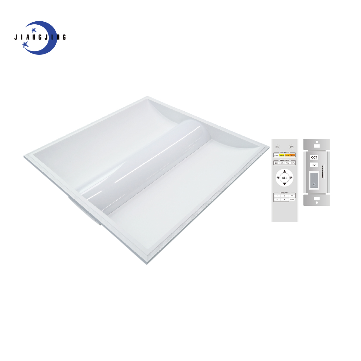 2x 2ft/2x4ft квадратный анти-пламя & давление LED троффер