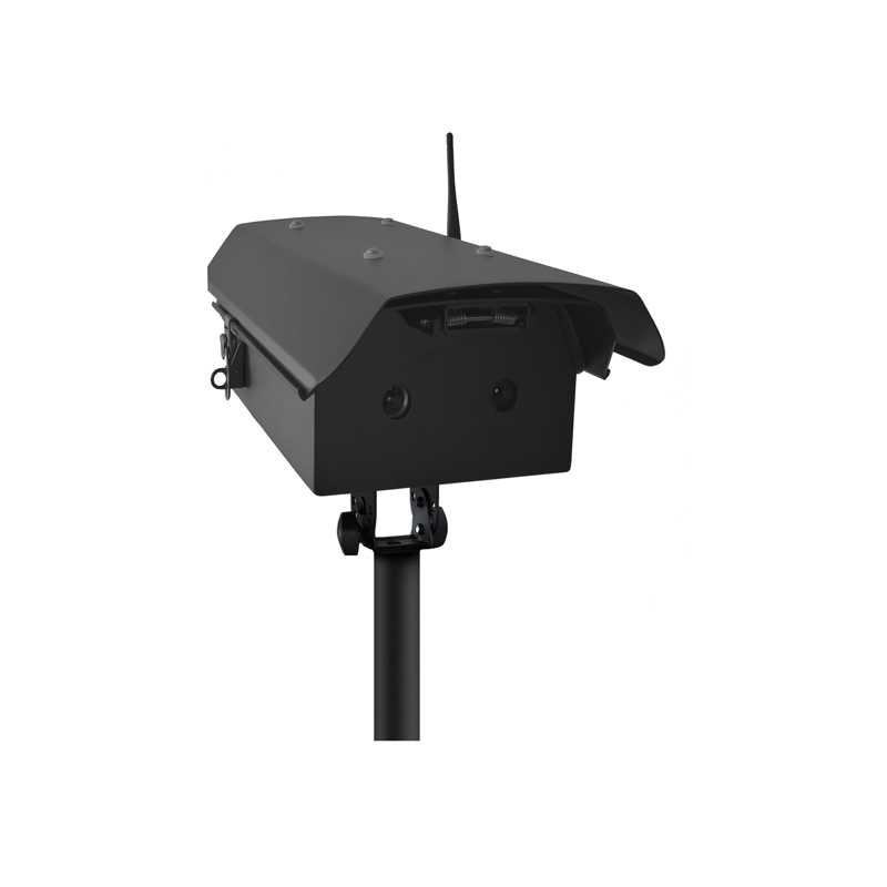 Body Multi-target Thermal Screening Unit Scanning Imaging Temperature Gauges Detector Walk Through Scanner Machine IP Camera