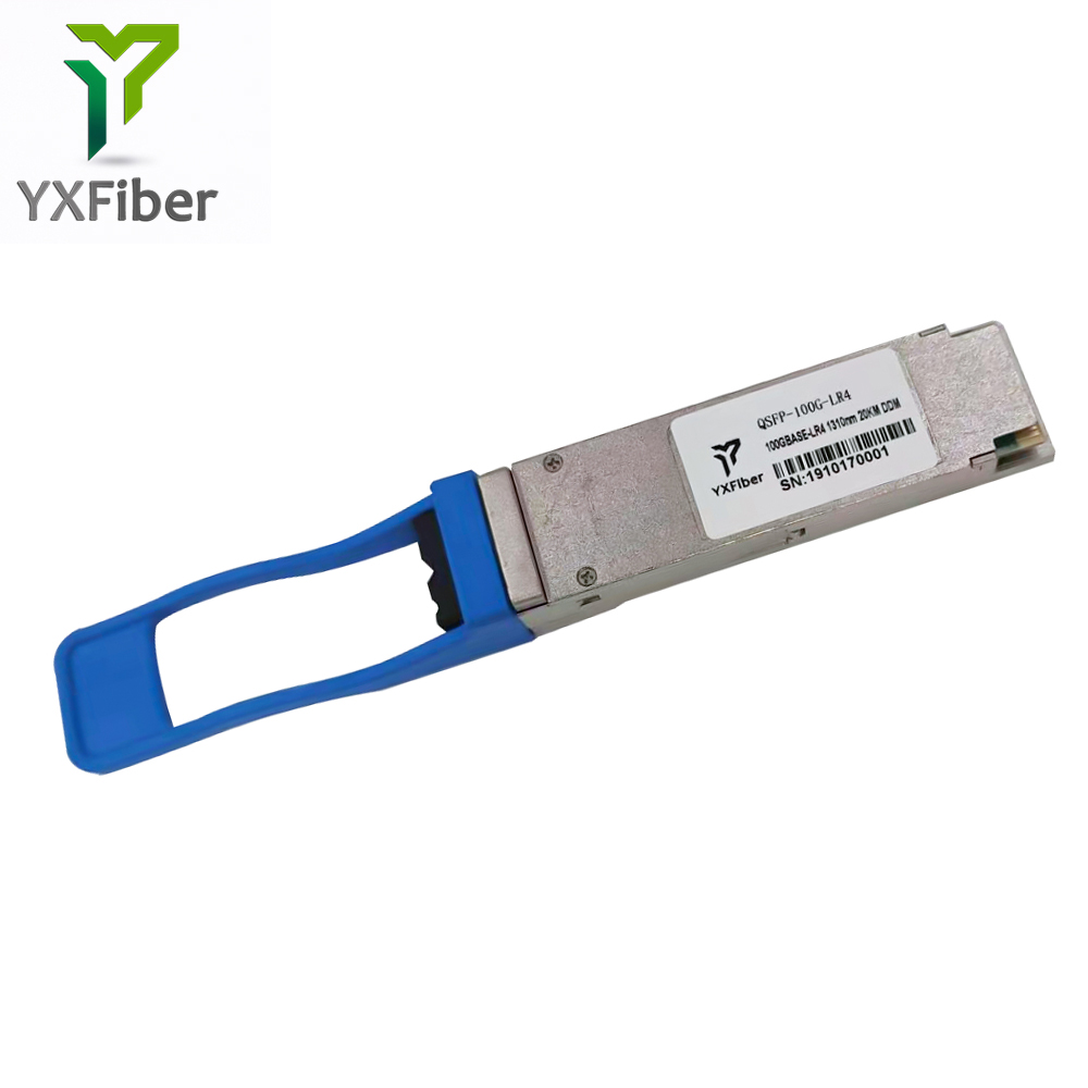 QSFP28 100G LR4 20km 1310nm LC разъем SFP модуль цена