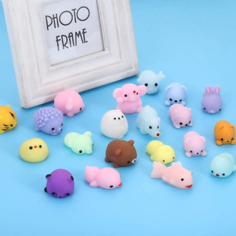 25 шт. милые кавайные мягкие сжимаемые игрушки Mochi сжимаемые игрушки moji сжимаемые jumbo