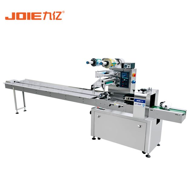 JOIE JY-320F/350F/450F горизонтальная машина для упаковки пищевых продуктов, машина для упаковки шоколада