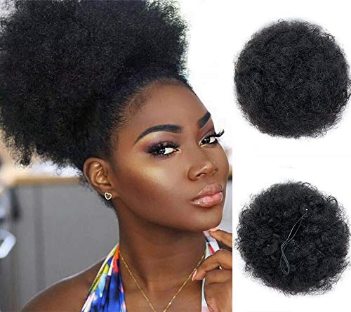 Афро кудрявые волосы hairpiece Афро tex тара синтетические волосы для наращивания шиньоны синтетические волосы