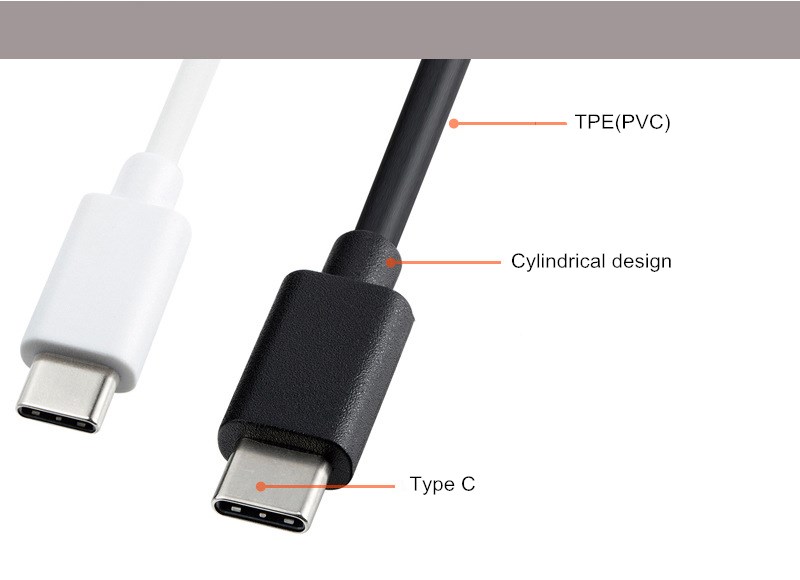 Кабель для быстрой зарядки и передачи данных Type-C Gen 2 3A 60W 5-core C to C