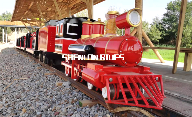 Amusement park train electric train big track train for sale