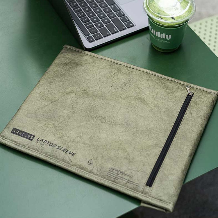 Оригинальный бумажный портфель Dupont Tyvek, чехол для ноутбука, водонепроницаемый и тонкий Tyvek с защитной подкладкой, чехол для ноутбука Tyvek