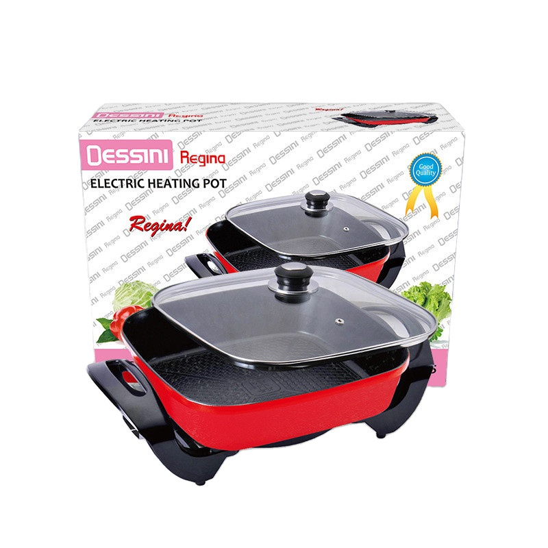 household boiling pot 220v 1500w kitchen appliances large capacity fry pan Multi Electric Skillet