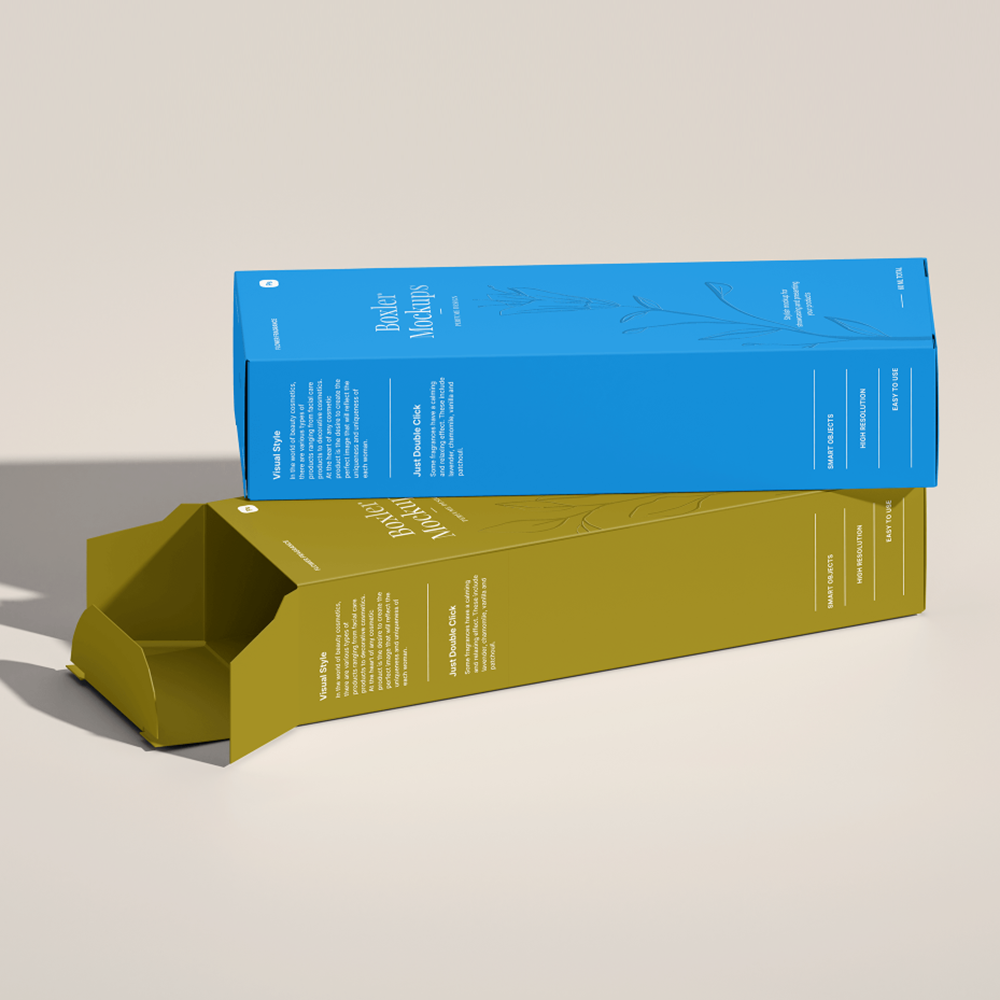 Small White Folding Carton Box Custom Packaging Boxes For Medicine Cosmetic Packaging