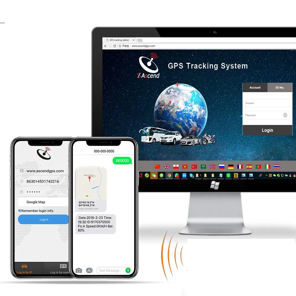 Устройство отслеживания sim-карты ITRACKSAFE gps, система google map с бесплатным программным обеспечением