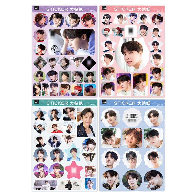 Стильные стикеры Kpop Bangtan Boys, карта души, 7 стикеров, стикер для ноутбука, для мобильного телефона, блокнота