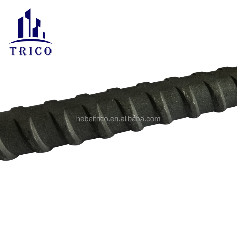 Building Material High Tensile 180Kn Formwork Steel Tie Rod Tie Bar System and Formwork Accessories