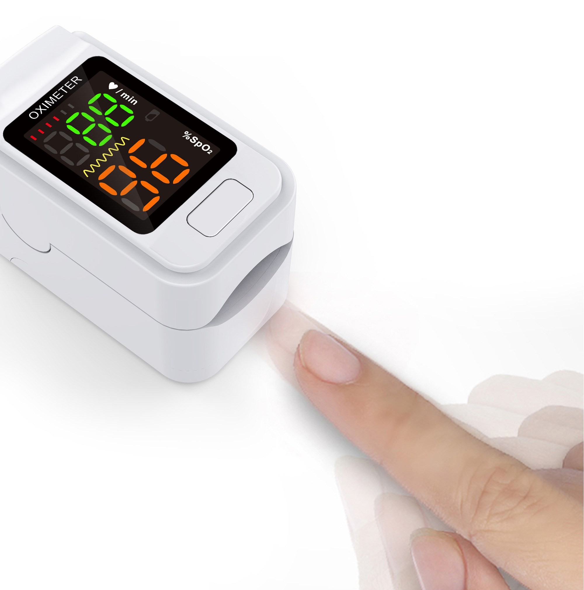 Hot Sale Digital Portable SO811 Tonometer Blood Oxygen Monitor Oximeters Pulse Contec Custom