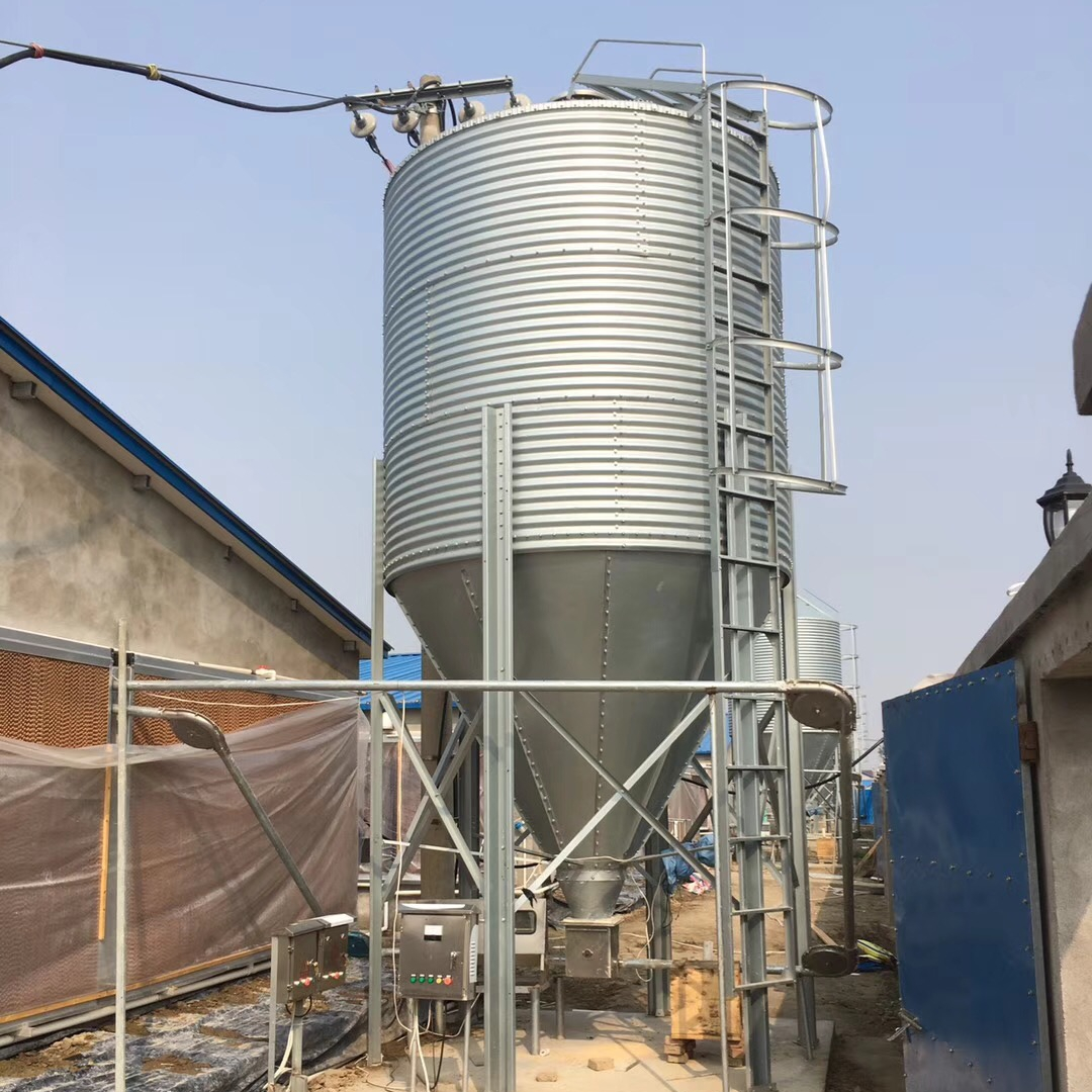 Feed Storage Silo Swine Farm Silo For Pig Farm