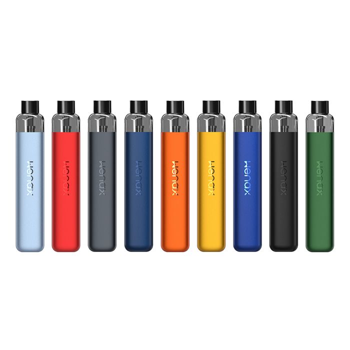new products electronic cigarette vape pod kit anodized aluminum chassis geekvape wenax k1 600mAh