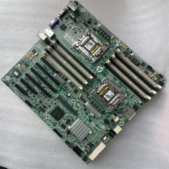 Материнская плата для серверной рабочей станции HP ML350E G8 641805-001 757484-001 641805-002, полнофункциональный тест