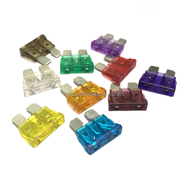 Good selling 2A 3A 5A 7.5A 10A 15A 20A 25A 30A 35A 40A standard mini Low-profile micro Auto Car blade fuse