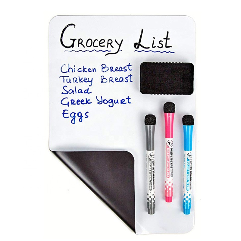 Wholesale Dry Erase White Board Magnetic Removable Reusable kids magnetic whiteboard