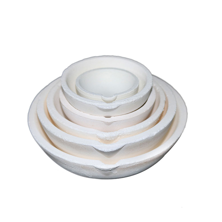 High temperature resistant clear Quartz Crucible