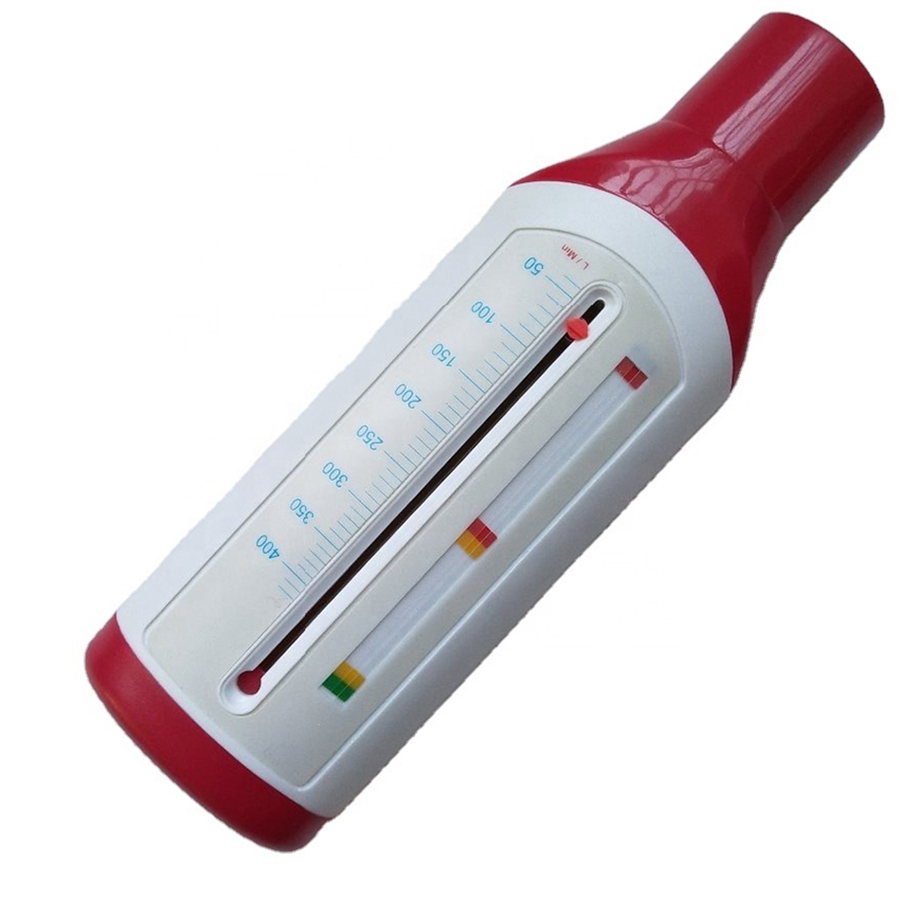 portable electronic spirometer medical peak flow meter for lungs