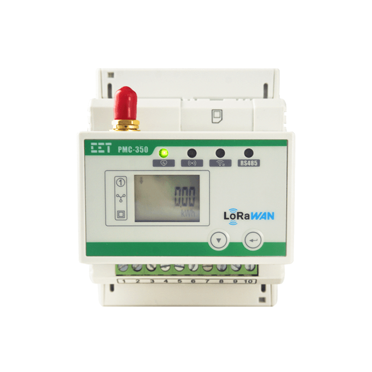 CET PMC-350C три фазы беспроводной Lorawan облако счетчики энергии для защита от низкого напряжения сети