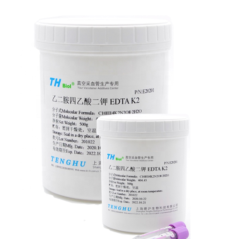 EDTA-2K антикоагулянты для вакуумный заборник для крови пробирка addtives производство Китай (материк)