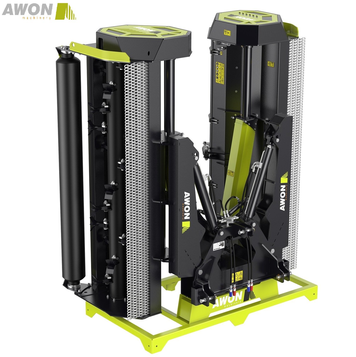 AWON SC460 складной Шредер со стеблями, шредер, косилка для тяжелого трактора 140-180HP